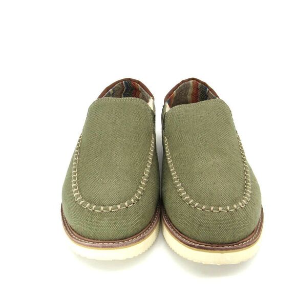 SANUK COZY VIBE LOW MEN\'S SLIPPERS IN STONE GREY SZ 13 main image 7